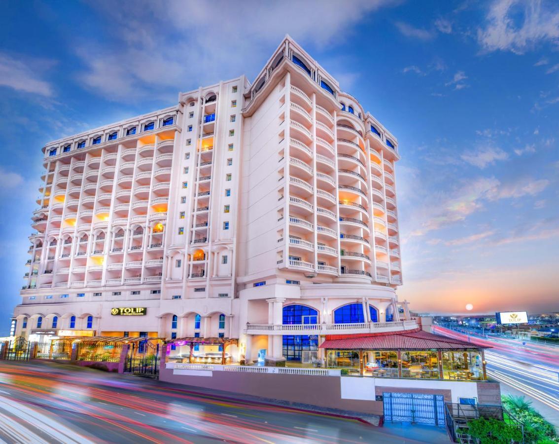 Tolip Hotel Alexandria Exterior foto The hotel in 2019